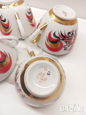 Руски порцелан , снимка 12 - Чаши - 50906758