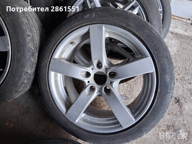 продавам джанти с гуми за бмв , снимка 4 - Гуми и джанти - 52105739