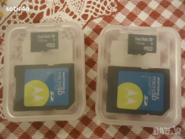 флаш памет карта 128 MB ново.