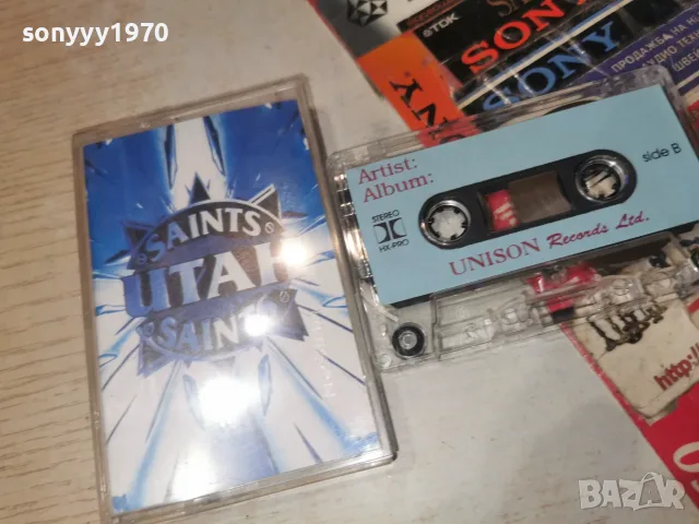 UTAH SAINTS-UNISON ORIGINAL TAPE 2509261626H2E8R, снимка 3 - Аудио касети - 56224972
