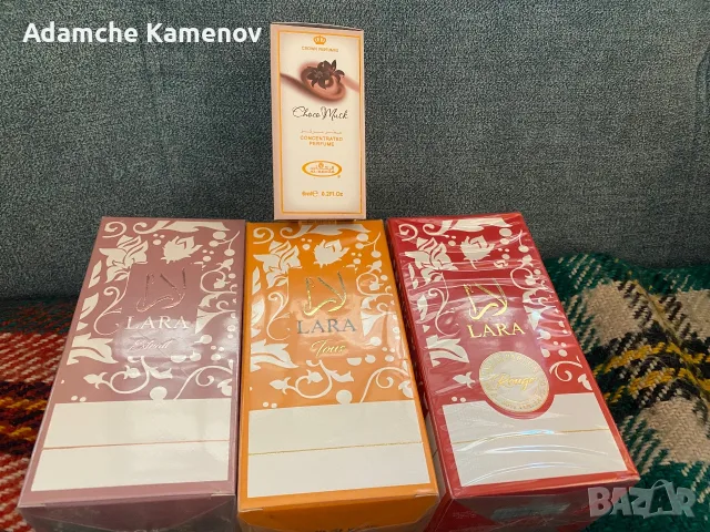 Три  парфюма  Lara + масло Choco Musk подарък🎁🎁, снимка 2 - Дамски парфюми - 55901502