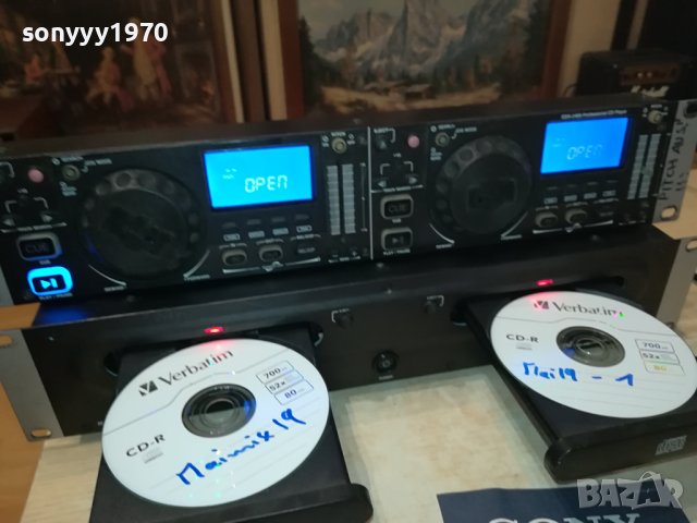 GEMINI X2 CD DJ PLAYER 0209231800LNV, снимка 10 - Ресийвъри, усилватели, смесителни пултове - 42057785