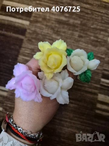 Ароматни сапунени цветя , снимка 4 - Изкуствени цветя - 53388635