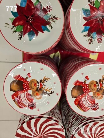 коледни чинии, снимка 6 - Чинии - 48088519