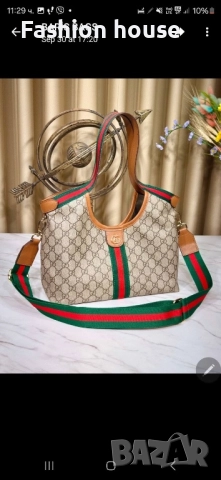 Gucci дамска чанта, снимка 2 - Чанти - 52635804