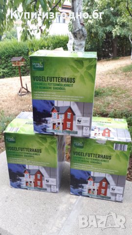 Декоративни рисувани къщички за птици ( хранилки ) - Living Garden - ръчно рисувана, снимка 2 - Други - 33815438