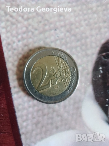 Гръцка монета от 2 евро 