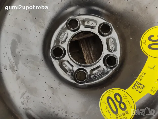 18цола Резервна джанта Патерица 5х108 VOLVO S90 S60 CX40 V90 125/80/18, снимка 4 - Гуми и джанти - 48483410