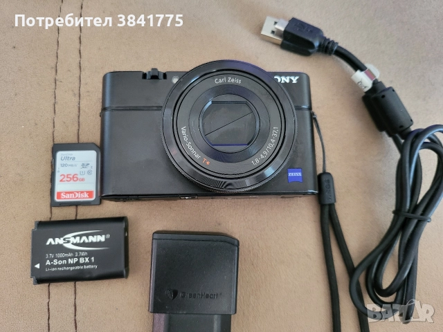 Sony RX100 Mark 2 отличен, снимка 11 - Фотоапарати - 52857569