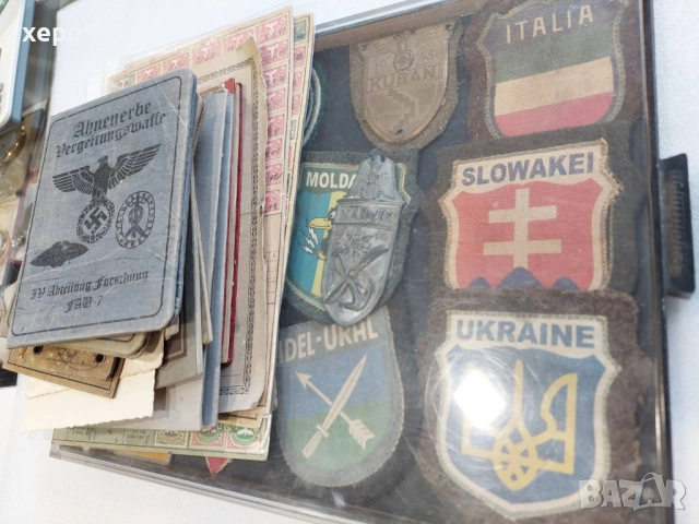 WW2-немски военни пагони,петлици,знаци нашивки, снимка 10 - Антикварни и старинни предмети - 52517037