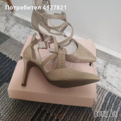 Обувки на ток, снимка 2 - Дамски елегантни обувки - 52680756