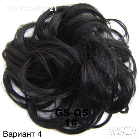 Бърза промяна: Изкуствен кок за коса за изразителен стил, снимка 2 - Аксесоари за коса - 44828856