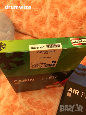 Нови филтри - въздушен и купе за Audi A4 b7 2.0TDi 16V 140к.с, снимка 4 - Аксесоари и консумативи - 42553791