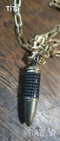 12,12 гр. Златно Колие 14 к проба 585, снимка 5 - Колиета, медальони, синджири - 49755199