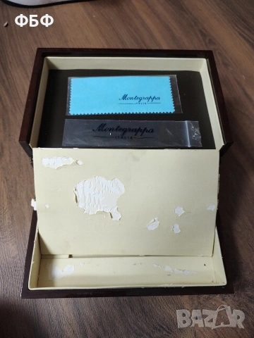 Montegrappa луксозна кутия , снимка 5 - Антикварни и старинни предмети - 53231506