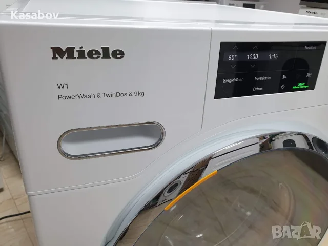 Miele 1600rpm 9кг Wi-Fi TwinDos Пералня Миеле 12м Гаранция, снимка 14 - Перални - 55713291