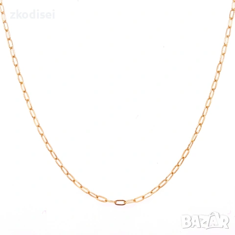 Златен синджир 1,96гр. 44,0см. 14кр. проба:585 модел:37712-3, снимка 2 - Колиета, медальони, синджири - 53736468