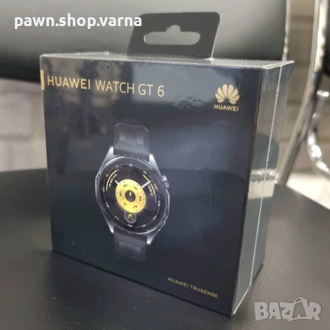 Смарт часовник Huawei Watch GT 6 (46 мм, ATM-B19) – чисто нов!
