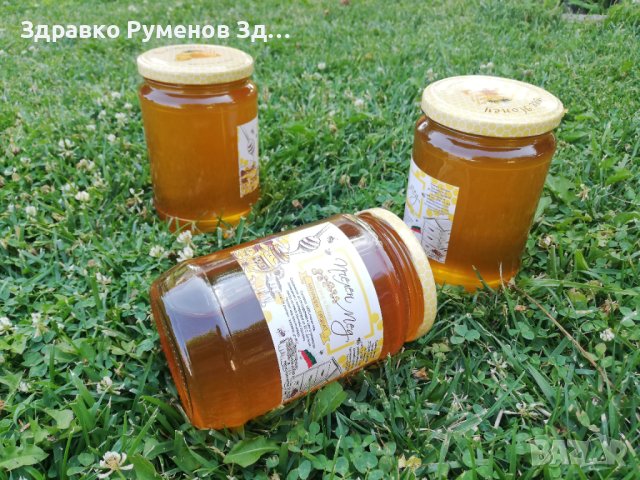 Пчелен мед 100 % натурален, снимка 1 - Пчелни продукти - 35368833