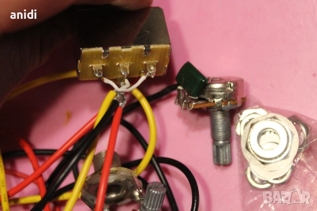 Окабеляване за китара 2V 2T LP, снимка 4 - Китари - 44364157