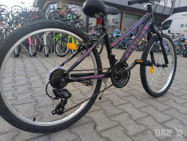 REACTOR Велосипед 24" GARDEN черен, снимка 5 - Велосипеди - 53848489