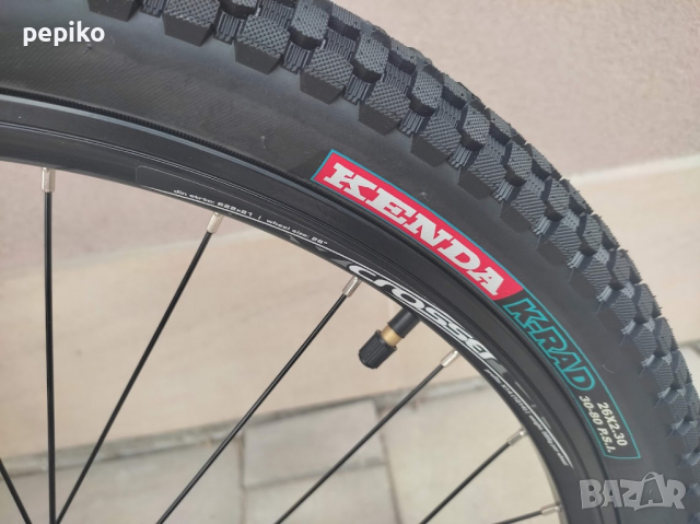 Продавам колела внос от Германия алуминиев велосипед BMX DURT DJUMP 26 цола амортисьор хидравлика ди, снимка 10 - Велосипеди - 36296969