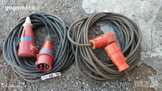 Кабел, удължител, преход, редукция, евро букса 5 PIN, 32A, 380V, снимка 2 - Други машини и части - 55965908
