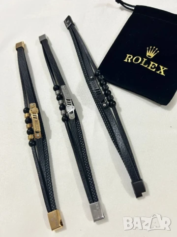 гривни от най -висок клас 
неръждаема Столман hermes cartier rolex, снимка 7 - Гривни - 51042006