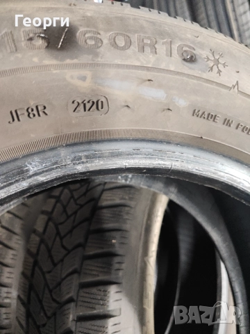 4бр.зимни гуми 215/60/16 Dunlop, снимка 5 - Гуми и джанти - 52791256
