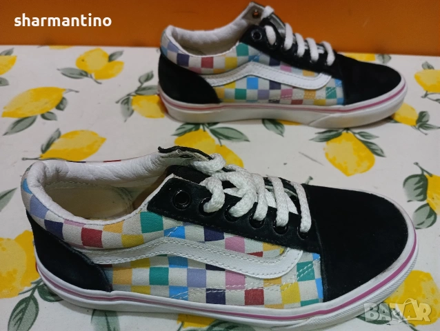 Vans N 33 кожени кецове