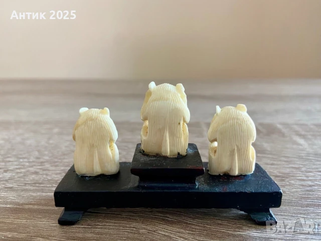 Слонова кост, снимка 3 - Статуетки - 50494825