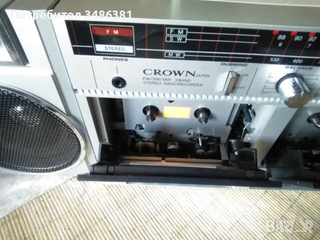 CROWN  CSC 165 F, снимка 6 - Радиокасетофони, транзистори - 41041542