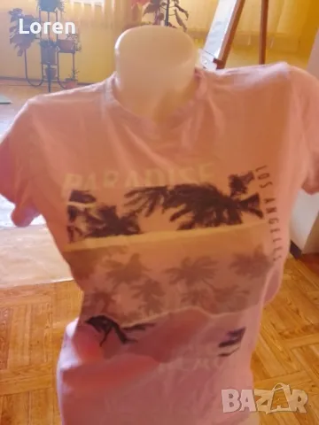 Подарявам!Розова тениска , снимка 3 - Тениски - 49564326