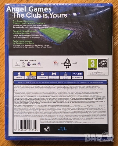 Запечатан! FC26 PS4 Playstation 4 FIFA 2026 FC 26 Плейстейшън футбол, снимка 2 - Игри за PlayStation - 52771564
