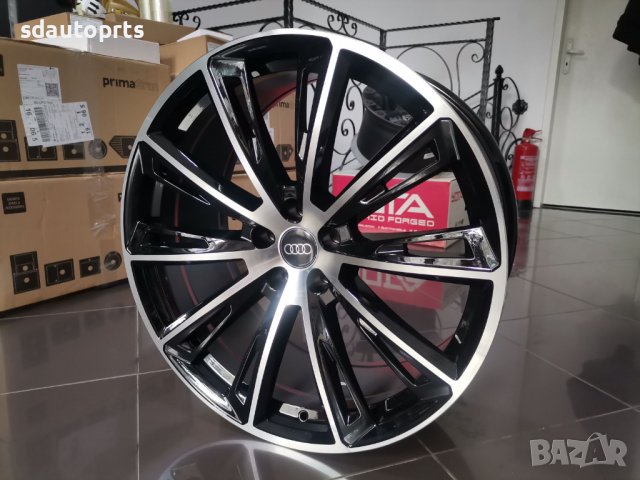 21" Джанти Ауди RS 5X112 Audi Q7 SQ7 RSQ7 4M A8 S8 D4 4H Q8 S E tron, снимка 4 - Гуми и джанти - 39368909