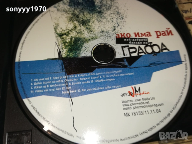 ГРАФА ЦД 1409251113, снимка 11 - CD дискове - 51707436