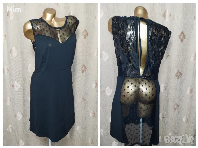 4XL Черна рокля/ нощница /за едра дама , снимка 3 - Рокли - 50307629