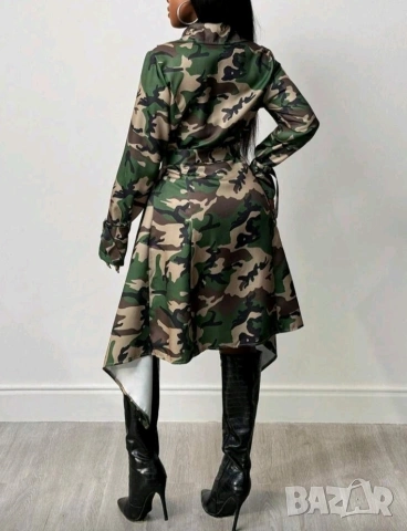 Дамски модел камуфлажен принт, снимка 6 - Сака - 53638845