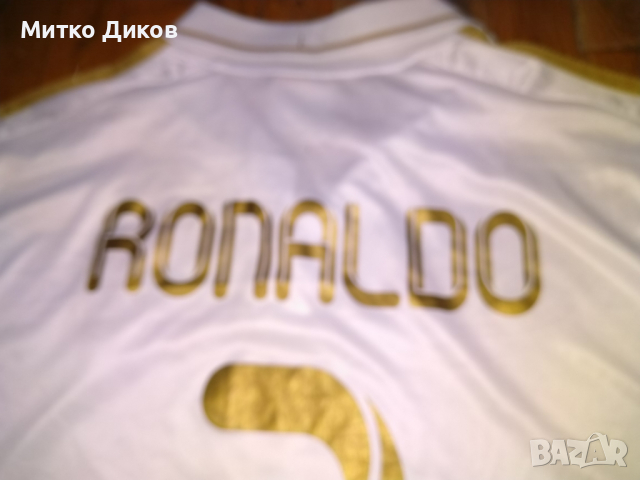 Реал Мадрид футболна тениска фенска №7 Роналдо отлична размер Л, снимка 8 - Футбол - 44517877