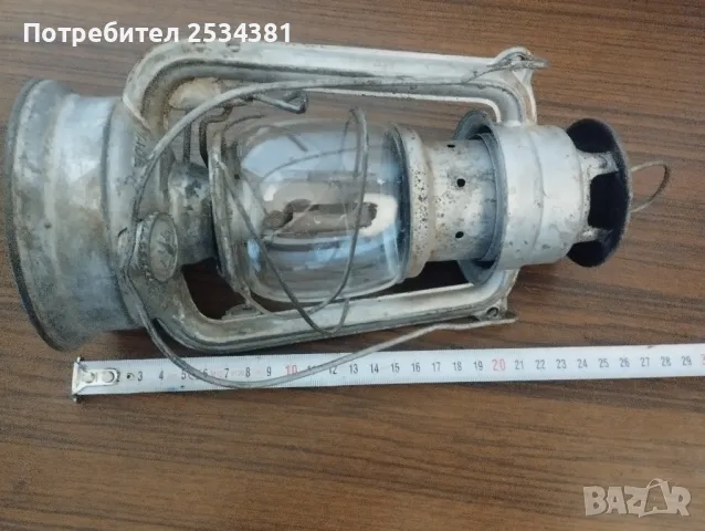 Стар газен фенер БАТ, снимка 2 - Колекции - 48833375