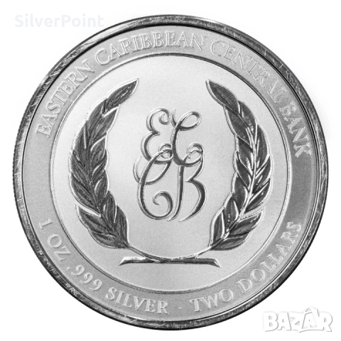 Сребърна монета 1 унция Starfish , снимка 2 - Нумизматика и бонистика - 52855037