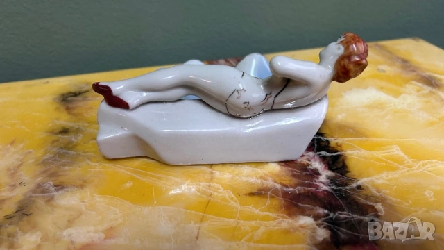 Изключително рядка порцеланова фигура България, снимка 4 - Колекции - 53270132