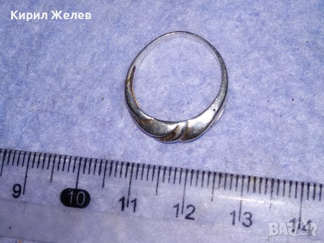СТИЛНО ОРНАМЕНТИРАН СРЕБЪРЕН РЕТРО ПРЪСТЕН СРЕБРО 925 ПРОБА РЪЧНА ИЗРАБОТКА 37099, снимка 5 - Антикварни и старинни предмети - 39979862