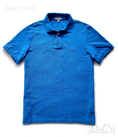 Burberry Cotton Polo Shirt Logo Men’s - L - оригинална мъжка тениска , снимка 1 - Тениски - 41191491