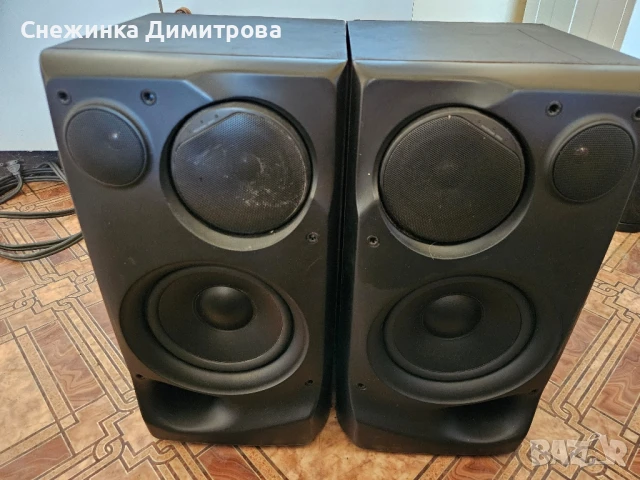 Трилентови тонколони JVC SP-MXG7BK, снимка 4 - Тонколони - 51129694