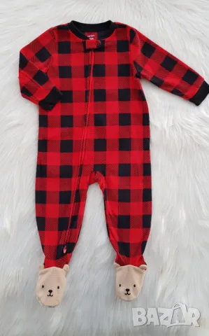 Коледен ромпър Carter's  12-18 месеца, снимка 6 - Бебешки гащеризони - 47672540