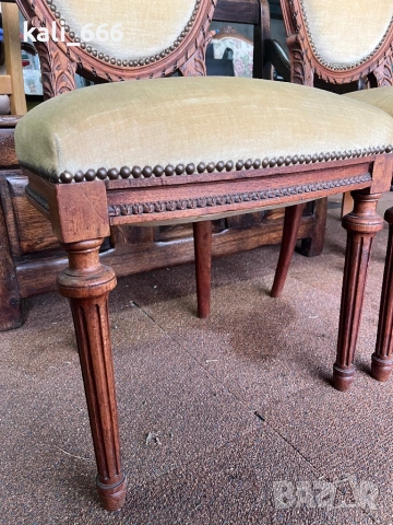 Столове в стил Медальон внос от Нидерландия, снимка 4 - Столове - 53428375