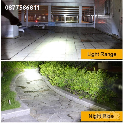 НОВ LED ФЕНЕР POLICE СЪС ZOOM SOS.ФЕНЕРИ С USB. СОЛАРНА ЛЕД ЛАМПА. КЪМПИНГ ФЕНЕР. ДЖОБНО ФЕНЕРЧЕ +, снимка 6 - Къмпинг осветление - 51630274