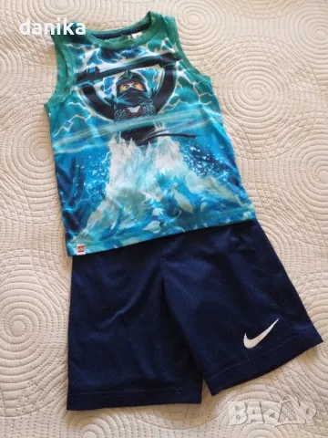 Лот тениски , панталони Nike  , Name it  , H&M  110 / 116, снимка 3 - Детски тениски и потници - 49919910