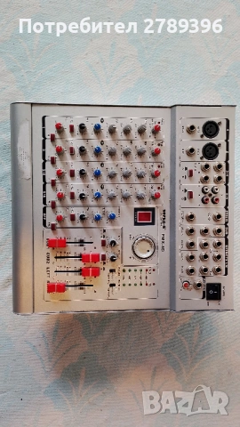 професионален аудио миксер (смесител) с вграден усилвател PMX-4D , снимка 2 - Ресийвъри, усилватели, смесителни пултове - 53483884